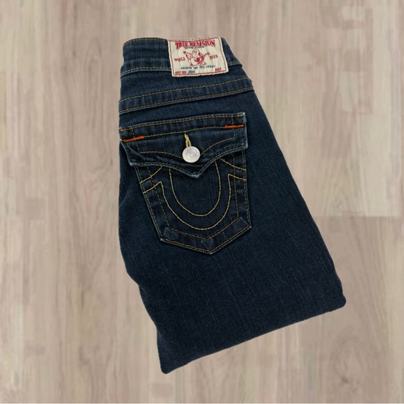 True Religion Jodie Low Rise Straight Leg Jeans - Picture 1 of 11
